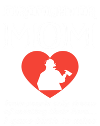 Proud Firefighter Mom Fire Fire Mother Heart Gift T-Shirt