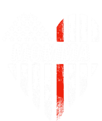 Proud Firefighter Momma American Flag Heart Gift Kids T-Shirt