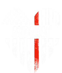 Proud Firefighter Nooni American Flag Heart Gift T-Shirt