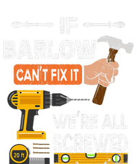 Funny if Barlow can't fix it no one can handyman carpenter Women’s Perfect Tri Rocker Tank