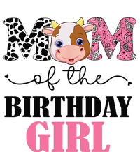 Mom of The Birthday Farm Cow Mommy Mama 1st Premium Hoodie