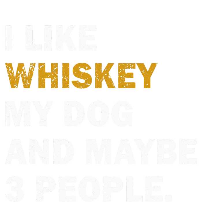 I Like Whiskey My Dog And Maybe 3 People Dog Pom Pom 12in Knit Beanie