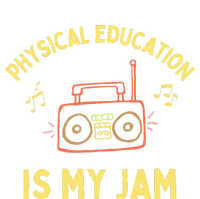 Womens Physical Education Is My Jam PE Teacher Appreciation Bumper Sticker