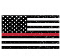 Proud Grandpa Of A Firefighter Thin Red Line American Flag Cute Gift Sweatshirt