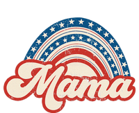 Mama Mini 4th Of July USA Flag Rainbow Mom Daughter Matching Womens California Wash Sweatshirt