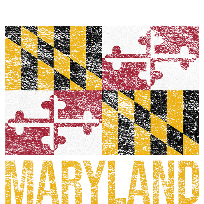 MARYLAND STATE FLAG ANNAPOLIS BALTIMORE CHESAPEAKE BAY Women's Racerback Tank