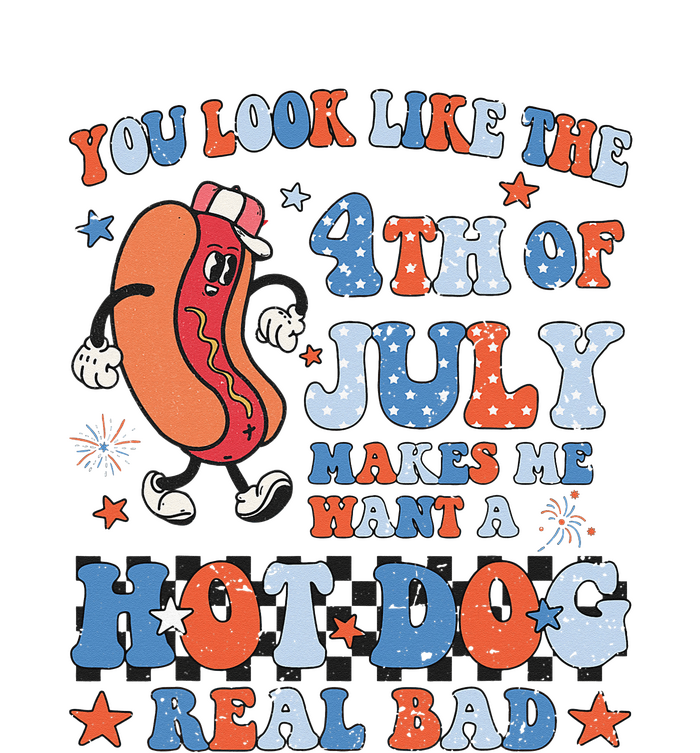 You Look Like 4th Of July Makes Me Want A Hot Dog Real Bad PosiCharge Competitor Tank