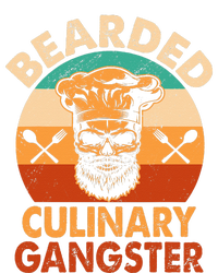 Bearded Culinary Gangster Cooking Funny BBQ Griller Chef T-Shirt