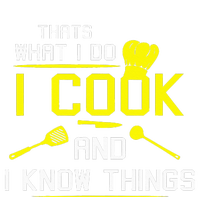 Chef Geek Food FUNNY I COOK AND I KNOW THINGS Sustainable Bucket Hat