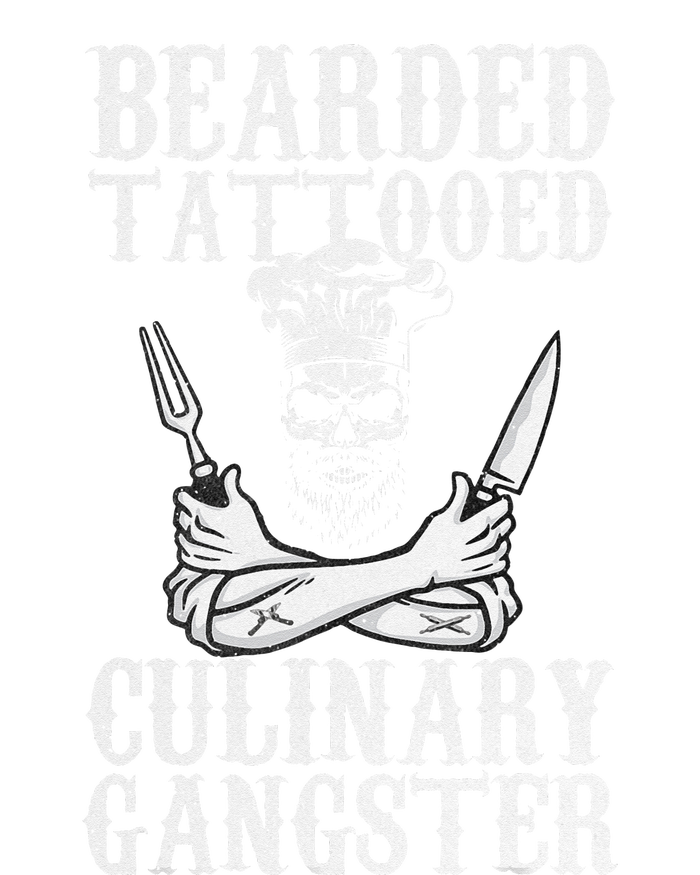 Bearded Tattooed Culinary Gangster Pro Cooking Chef Impact Tech Backpack