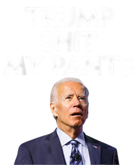 Trump Shit My Pants Joe Biden President Sustainable Knit Beanie