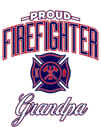 Firefighter Grandpa Gift T-Shirt