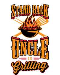 Stand Back Uncle Is Grilling Grill Flame Master Bbq Dad Gift 16 in Basic Backpack