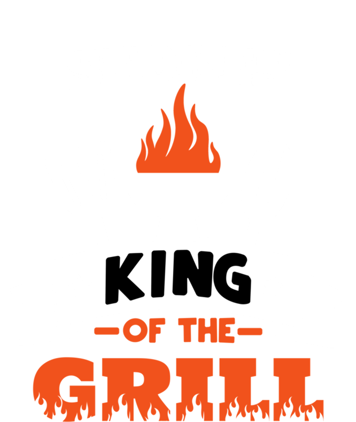 Stokes King Of The Grill Grilling Bbq Chef Master Cooking Meaningful Gift Women's V-Neck T-Shirt