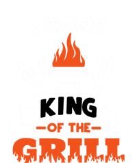 Stone King Of The Grill Grilling Bbq Chef Master Cooking Gift Kids T-Shirt