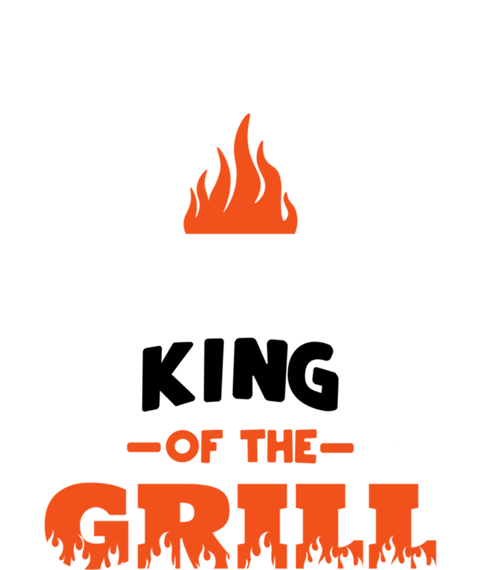 Stone King Of The Grill Grilling Bbq Chef Master Cooking Gift Kids T-Shirt