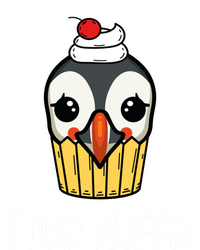 Stud Muffin Puffin Pun Best Pastries Birds Cute Gift Bumper Sticker