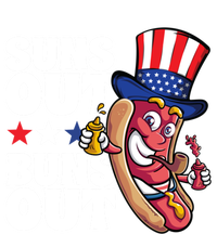 Suns Out Buns Out Funny Hot Dog Patriotic Usa 4th Of July Meaningful Gift Ladies Essential Tank