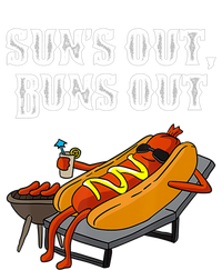 Suns Out Hotdog Buns Out Funny Sausage Bbq Fast Food Punny Gift T-Shirt