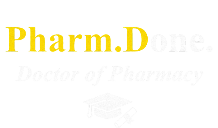 Pharm.Done. I'm Done Doctor Of Pharmacy PharmD Graduation Zip Tote Bag