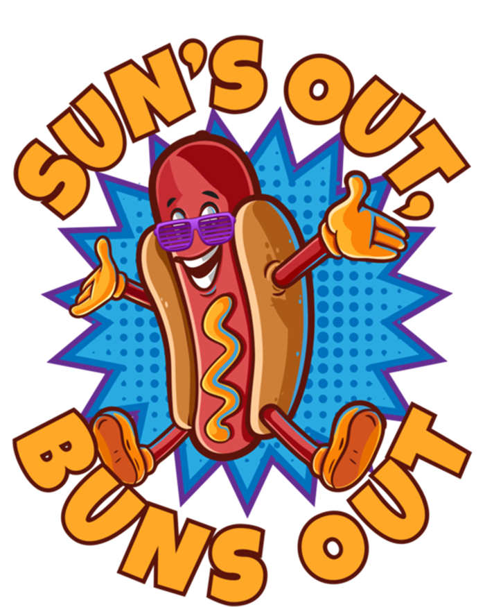 Sun´s Out Buns Out I Fast Food Sausage Hotdogs Food Wiener Gift Premium T-Shirt