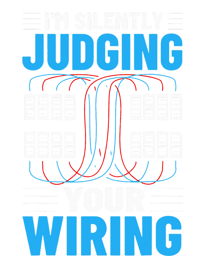 Electrical I'm Silently Judging Your Wiring Electric Worker Premium Hoodie