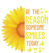 Be The Reason Someone Smiles Today Sunflower Inspirational Sustainable Bucket Hat