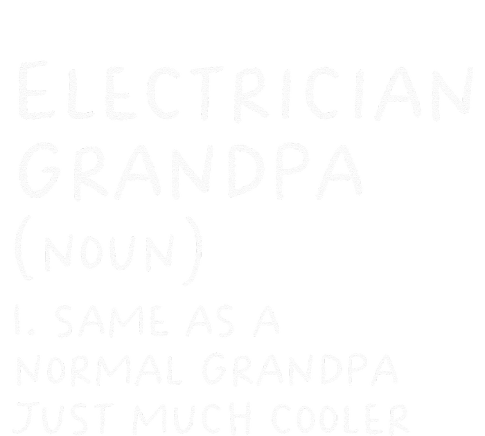 Electrician Grandpa Definition Funny Electricians T-Shirt