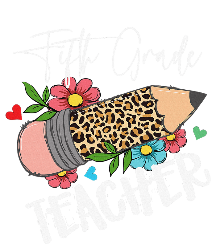 Fifth Grade Teacher Leopard Pencil 5th Grade  Teacher Pajama Set