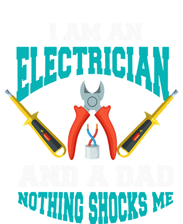 Electrician Dad Funny Electrician Father Gift Doggie Tank