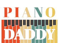 Piano Daddy Fathers Day Classical Music Dad Instrument Yupoong Adult 5-Panel Trucker Hat