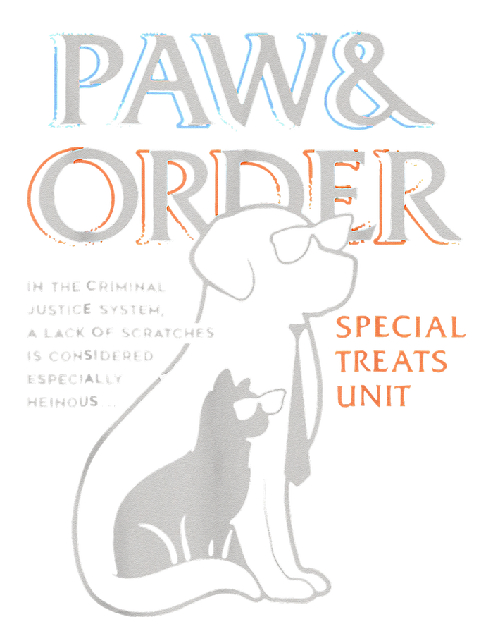 Paw And Order Special Training Dog And Cat Feline Unit Pets Youth Performance Sprint T-Shirt