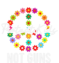 Protect Not Guns Floral Flower Peace Sign Gun Control PosiCharge Competitor Tank