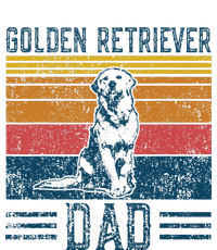 Dog Golden Dad Vintage Golden Retriever Dad T-Shirt