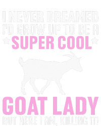 Cool Goat Design For Wo Farmer Farming Goat Lover T-Shirt