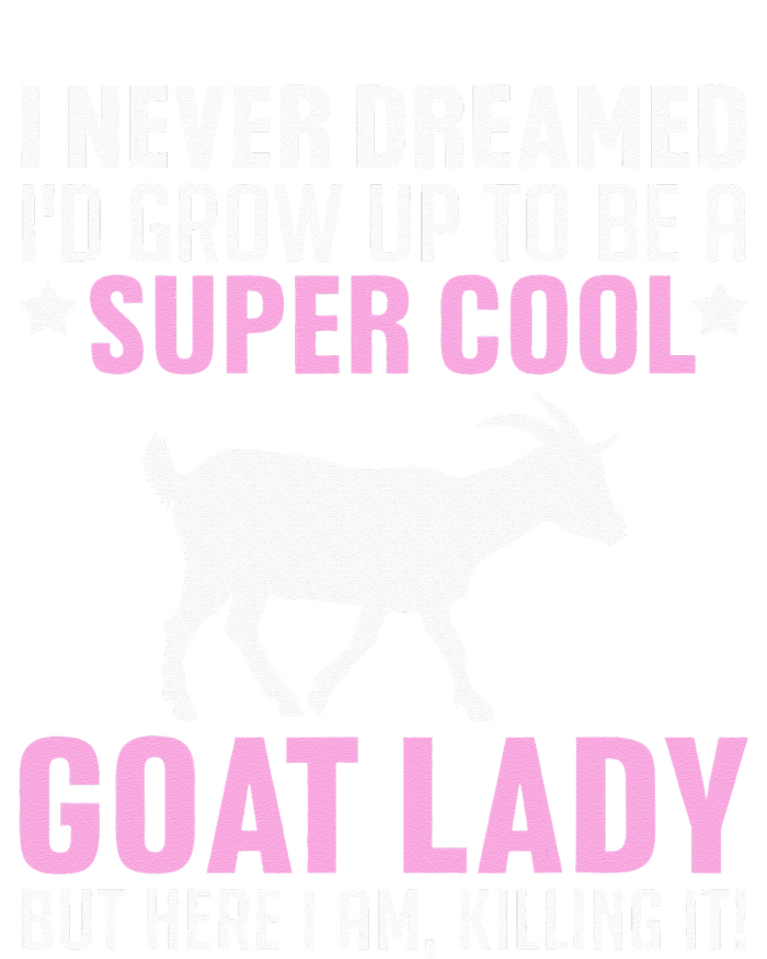 Cool Goat Design For Wo Farmer Farming Goat Lover T-Shirt