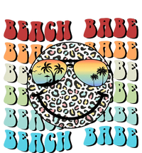 Beach Funny Babe Summer Retro Vacation Beach And Summer Leopard Ladies Essential Flowy Tank