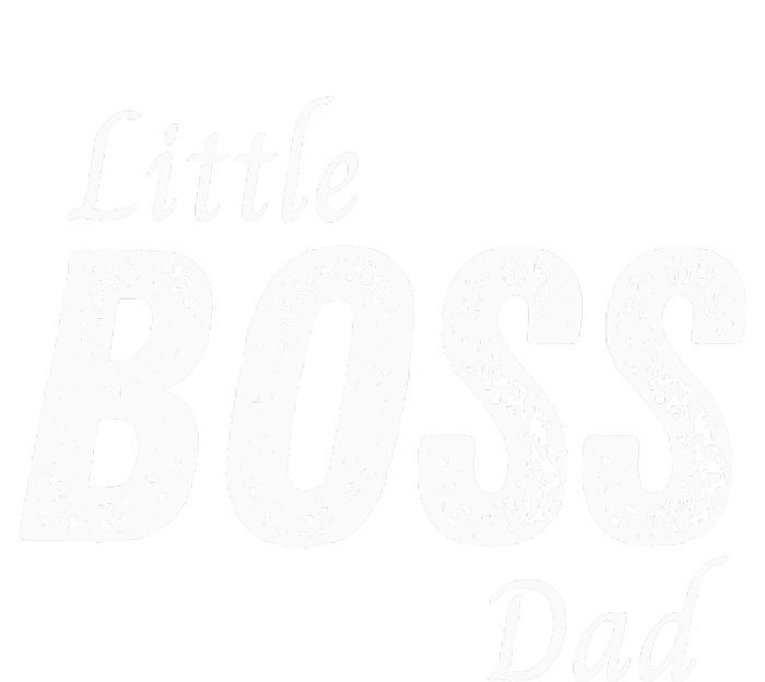 Little Boss Daddy Baby Children Father Ladies PosiCharge Competitor Racerback Tank