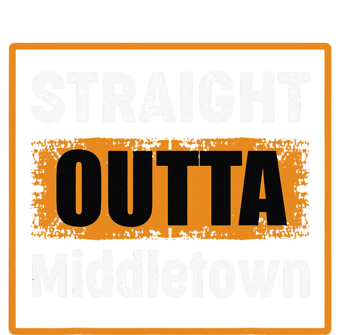 Straight Outta Middletown Ohio USA Retro Distressed Vintage Tall Hoodie