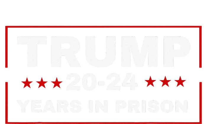 Trump 2024 Years in Prison Democrats Liberals Vote Blue Sweatshirt Cinch Pack Bag