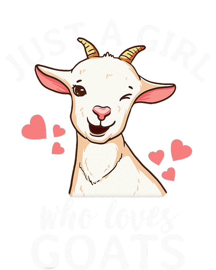 Goat Just A Who Loves Goats Farmer Goat Mom T-Shirt