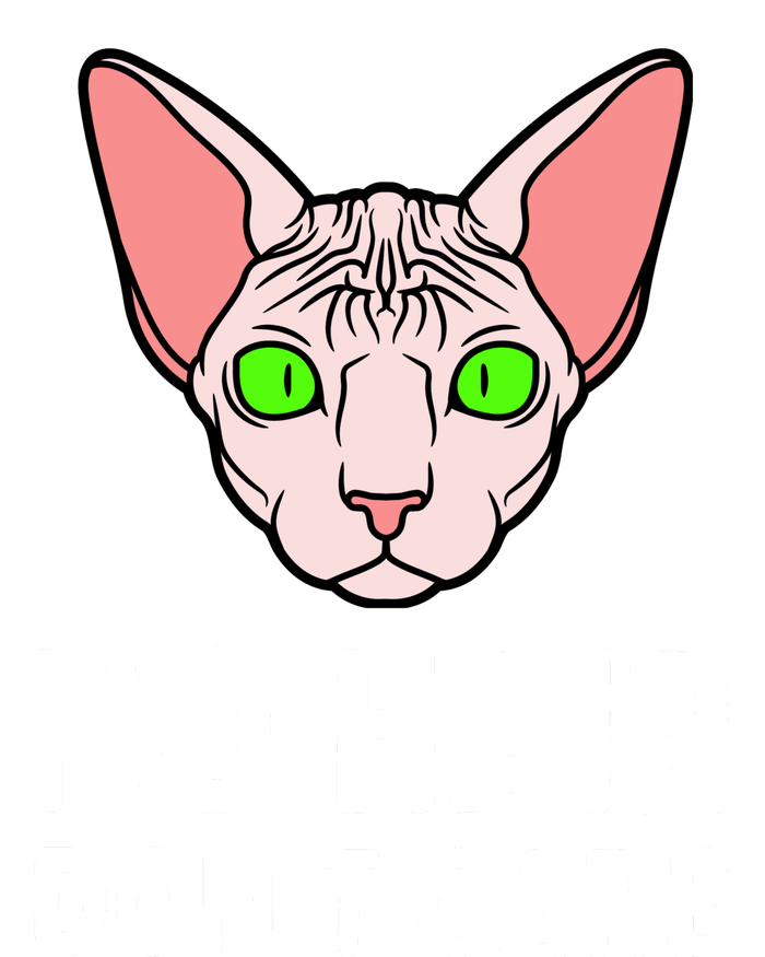 No Hair Dont Care Sphynx Cat T-Shirt