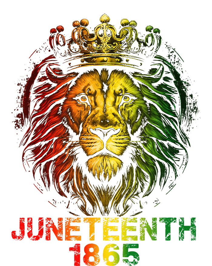 1865 Juneteenth Celebrate Lion African American Freedom Day T-Shirt