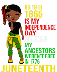 1865 Juneteenth Is My Independence Day Black Melanin T-Shirt