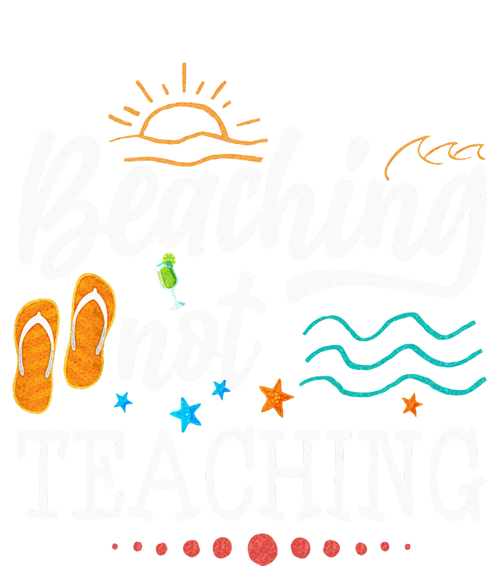 Cool Teacher Vacation Beaching Not Teaching Teacher Off Duty Toddler Hoodie