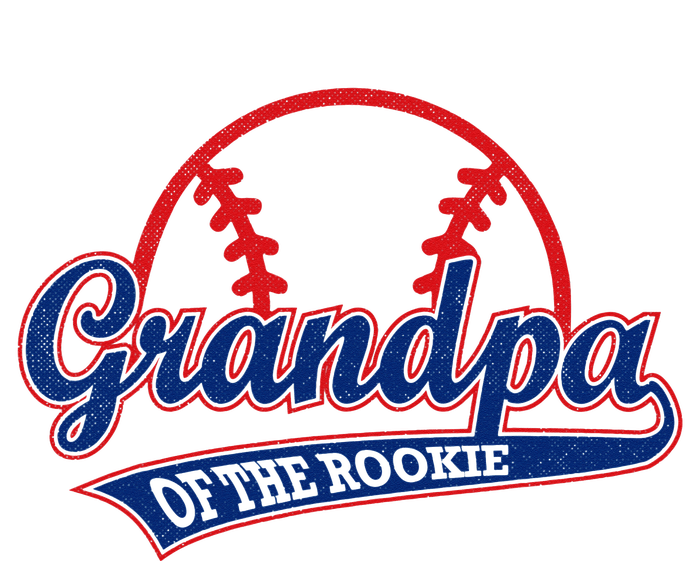 Funny Retro Baseball Grandpa of the Rookie Garment-Dyed Sweatshirt