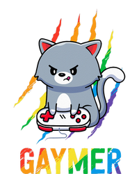 Gaymer LGBT Cat Pride Rainbow Video Game Lovers Gift T-Shirt