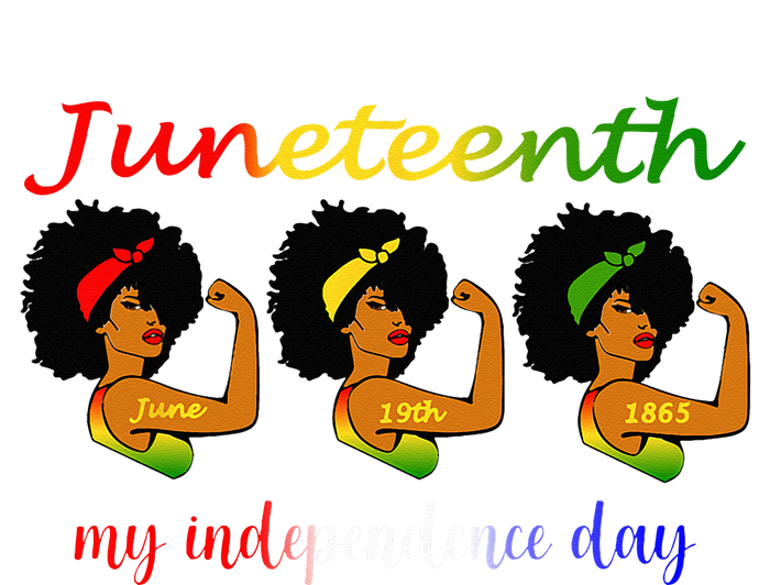 Happy Juneteenth Is My Independence Day Free Black Wo T-Shirt