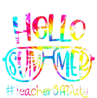 Hello Summer Teacher Off Duty Last Day Of School Tie Dye Tie-Dye T-Shirt