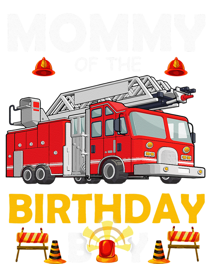 Mommy Of The Birthday Fire Truck Firefighter Party Mom Pajama Set